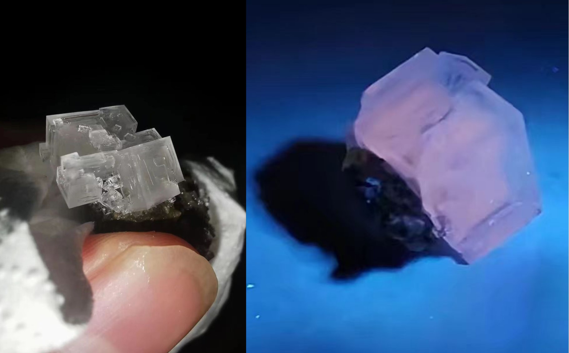 Salt crystal from Sea